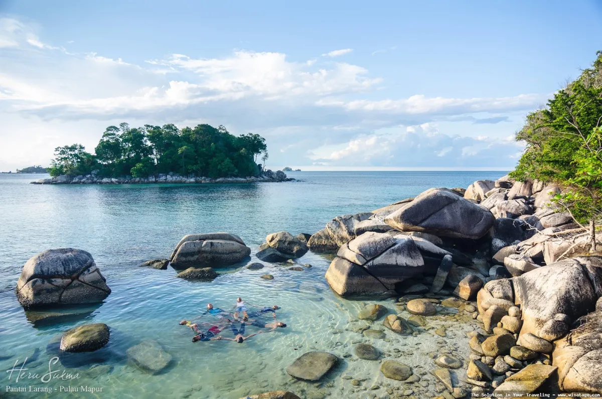 Pulau Penyusuk, keindahan alam memukau