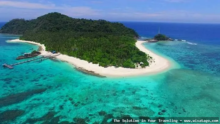 Pulau Senoa, keindahan alam memesona