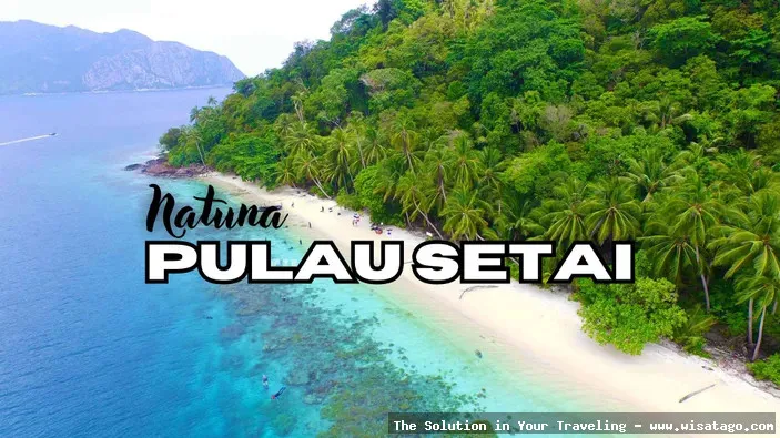 Pulau Setai, surga tersembunyi Kalimantan.