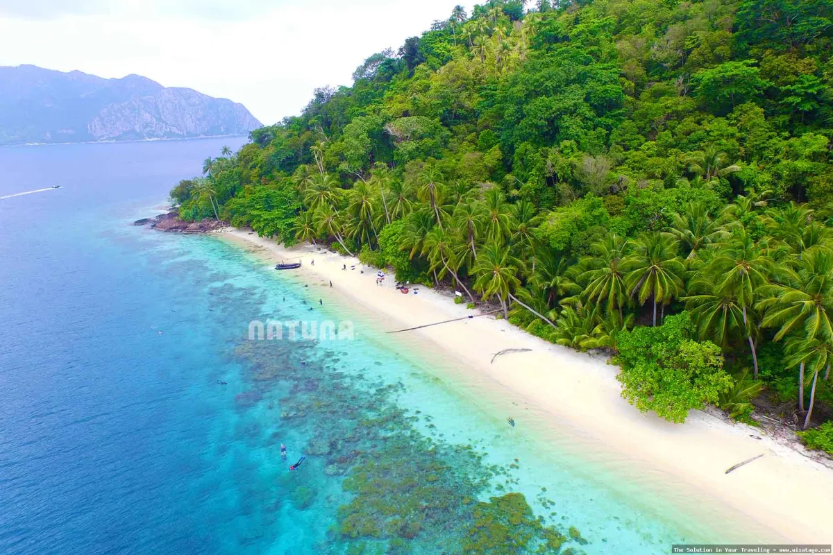 Pulau Setai, keindahan alam memukau
