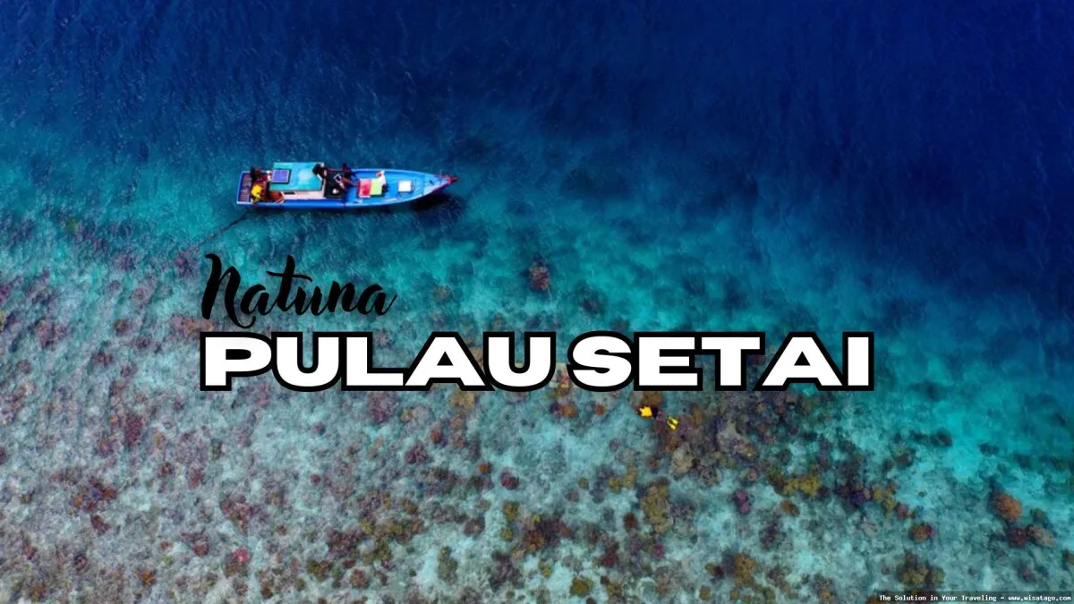 Pulau Setai, keindahan alam memukau