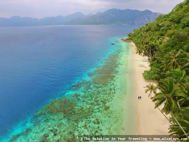 Pulau Setai, keindahan alam memukau