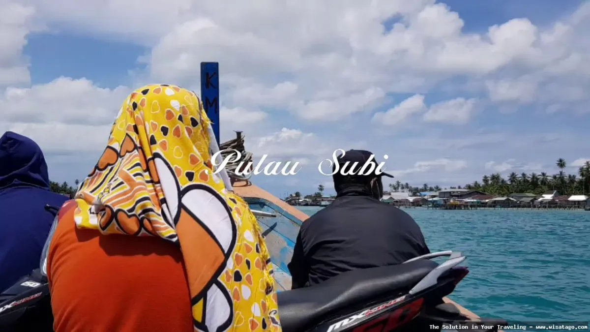 Pulau Subi, keindahan alam memukau