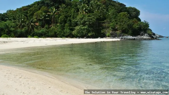 Pulau Teles, keindahan alam memukau