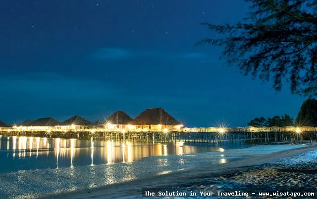 Pulau Telunas: keindahan alam memukau