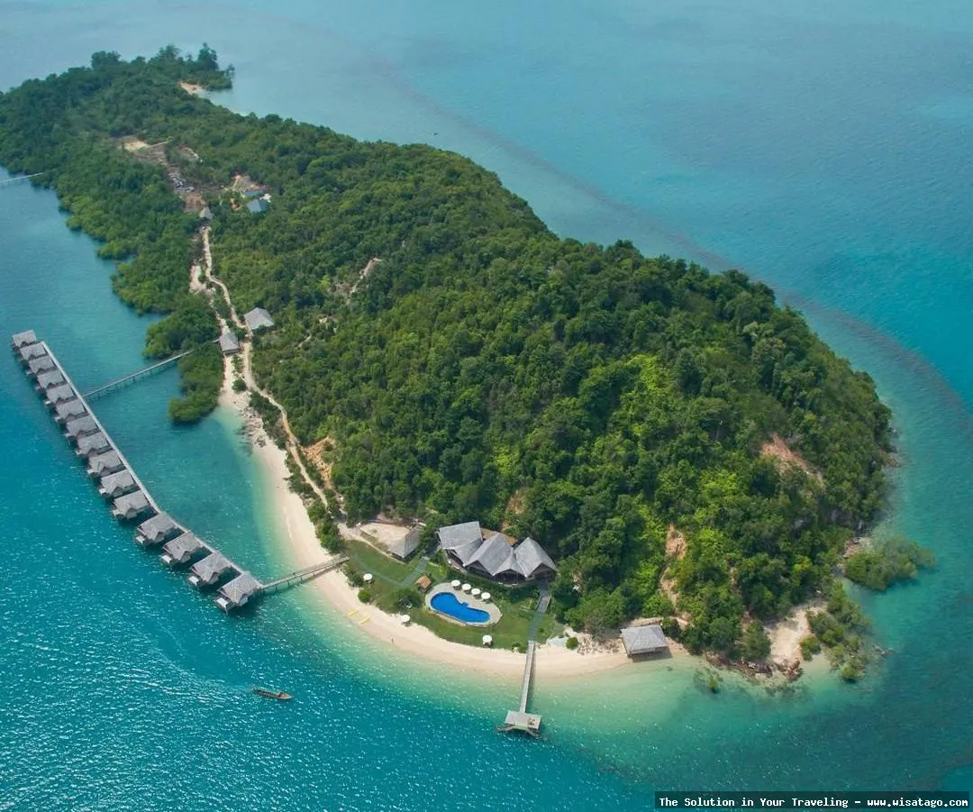 Pulau Telunas, surga tersembunyi Indonesia