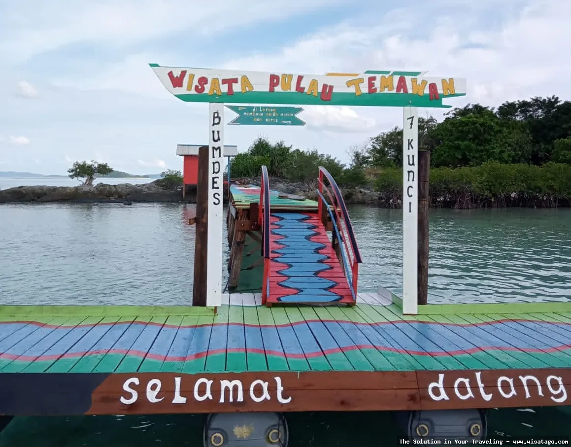 Pulau Temawan, keindahan alam tersembunyi