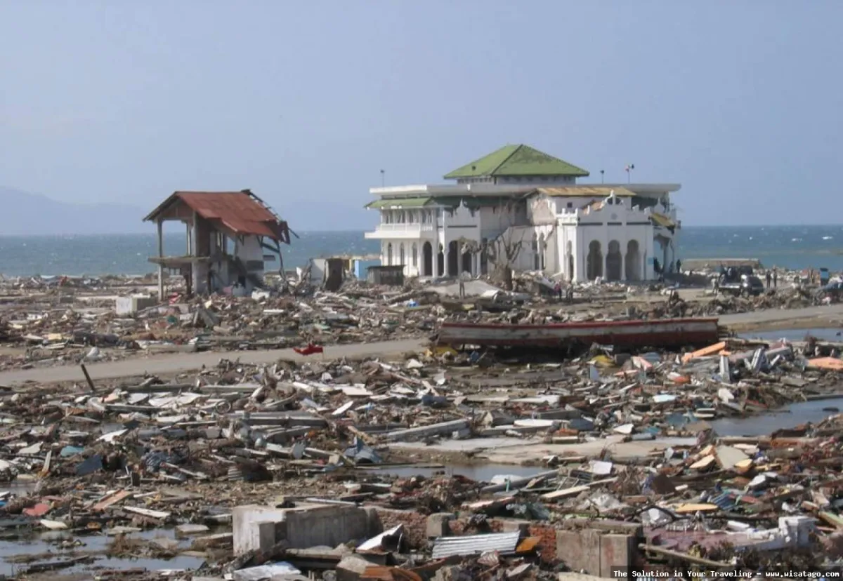 Pulau Tsunami, dampak dan rekonstruksi.