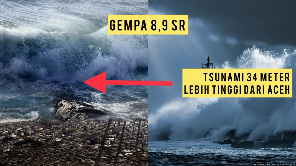 Pulau Tsunami, ancaman gelombang dahsyat.