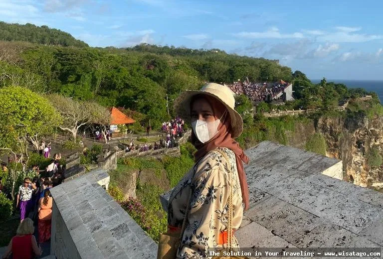 Pura Luhur Uluwatu, pemandangan menakjubkan