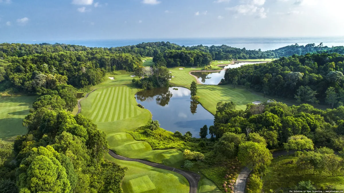 Ria Bintan Golf Club yang indah