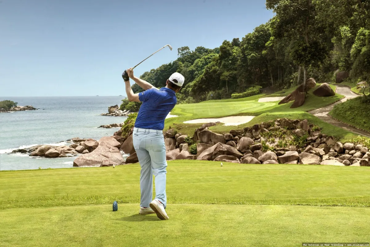 Ria Bintan Golf Club yang indah