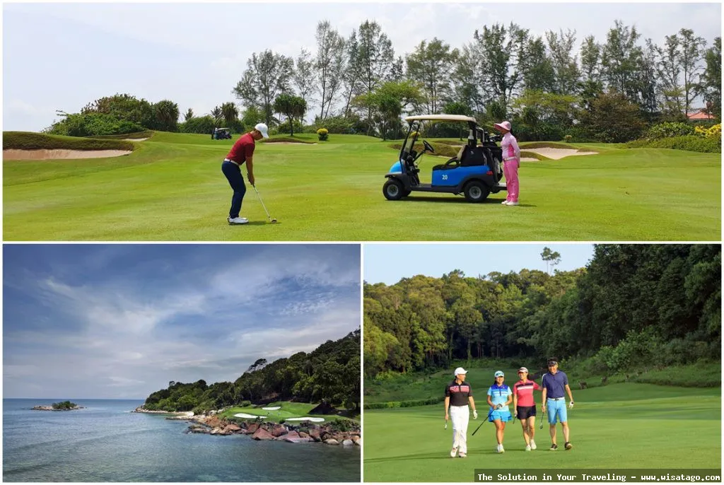 Ria Bintan Golf Club yang indah