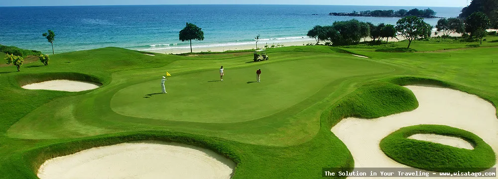 Ria Bintan Golf Club yang indah