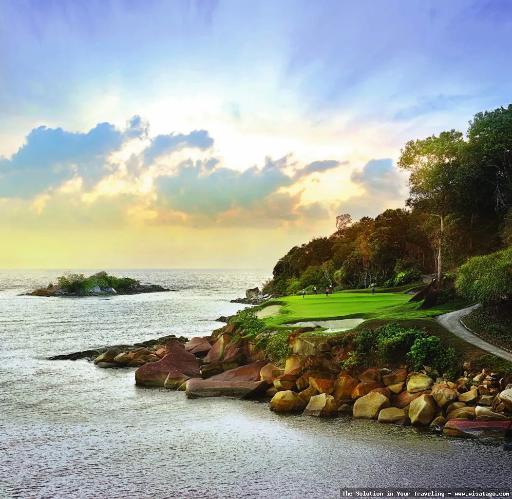 Ria Bintan Golf Club yang indah