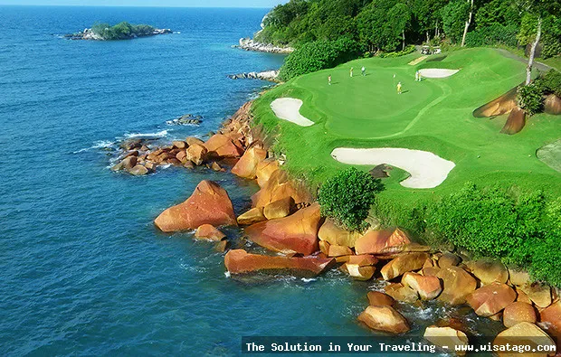 Ria Bintan Golf Club yang indah