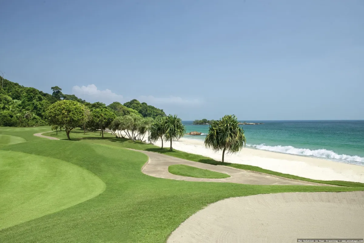 Ria Bintan Golf Club yang indah