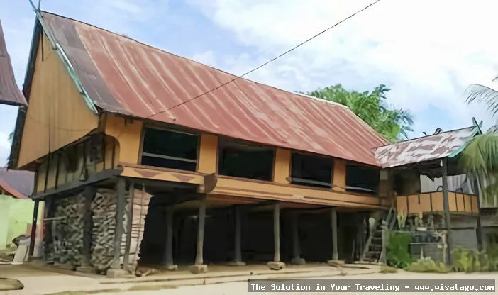 Rumah Tuo Rantau Panjang yang megah