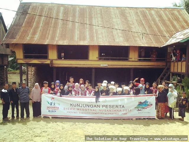 Rumah Tuo Rantau Panjang yang megah