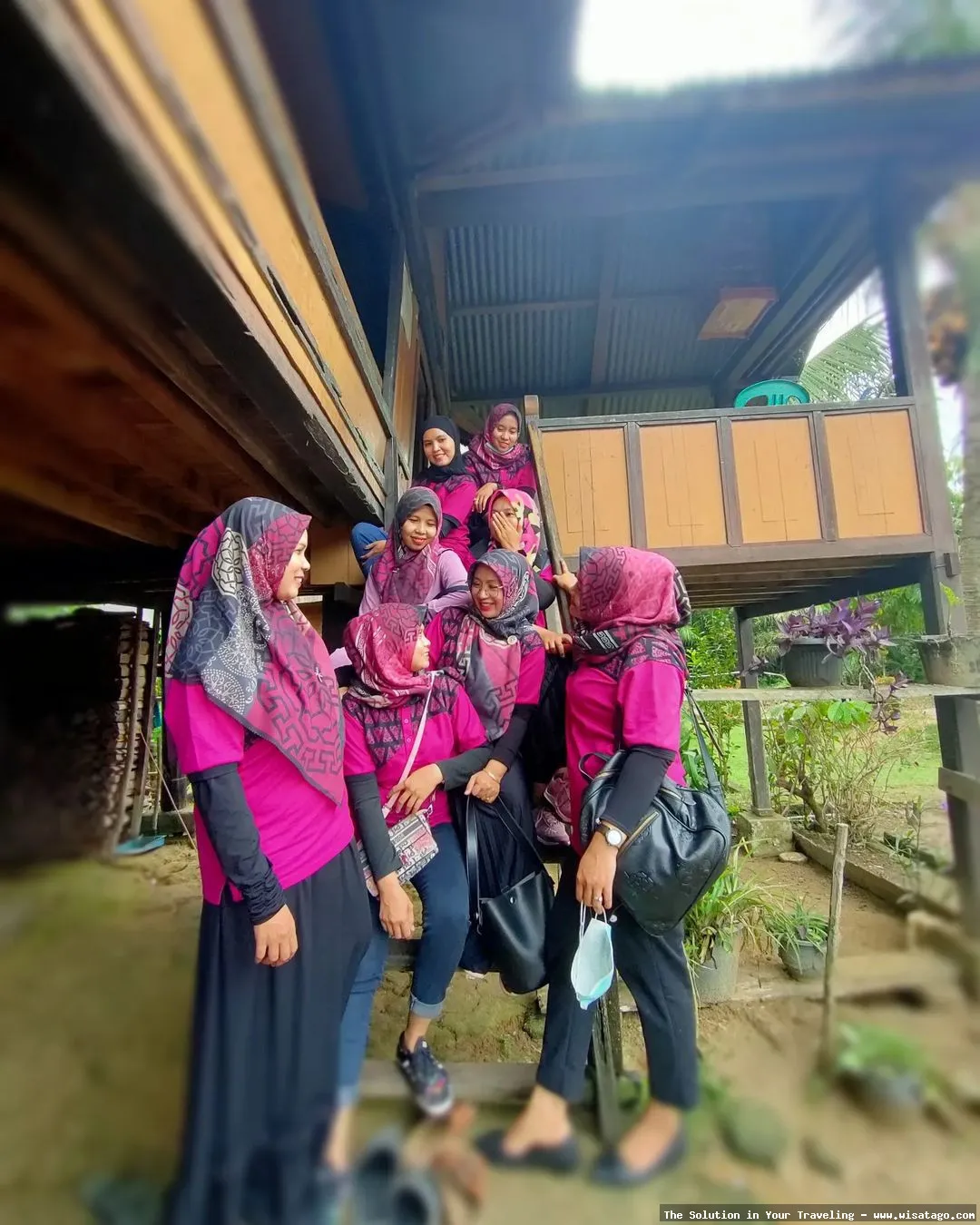 Rumah Tuo Rantau Panjang yang megah