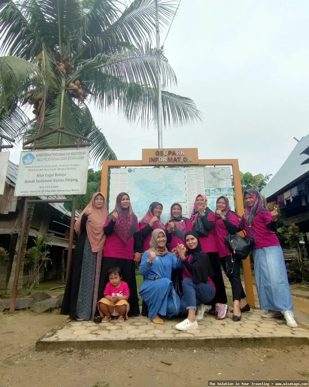 Rumah Tuo Rantau Panjang yang megah