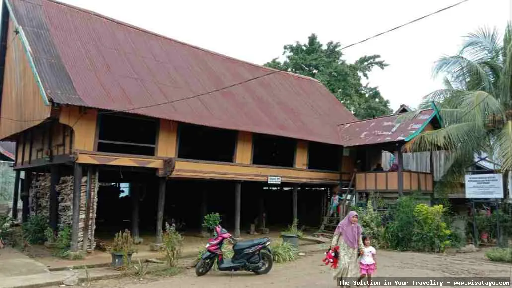 Rumah Tuo Rantau Panjang yang megah