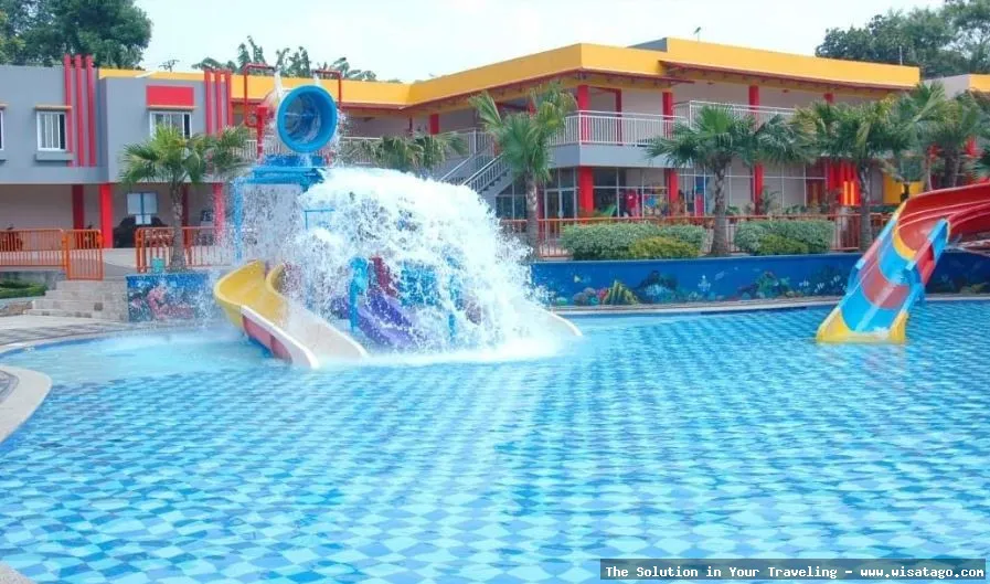 Ryzzy Azzahra Waterpark, kesegaran wahana air