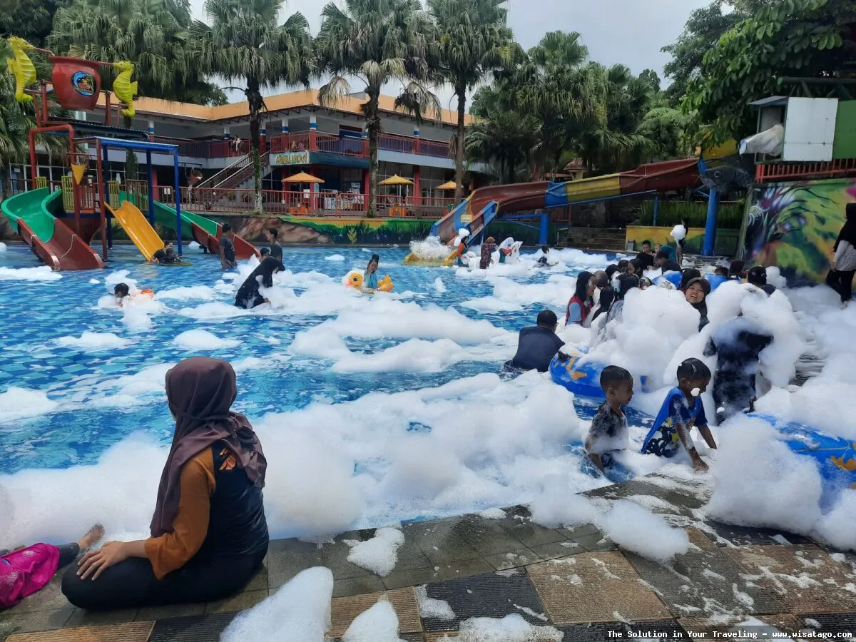 Ryzzy Azzahra Waterpark, kesegaran bermain air