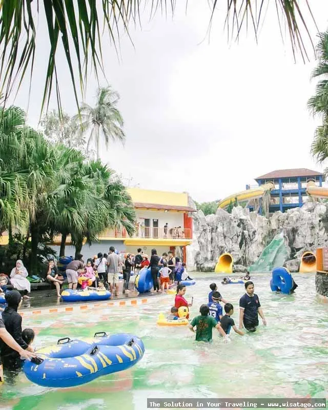 Ryzzy Azzahra Waterpark, keseruan bermain air