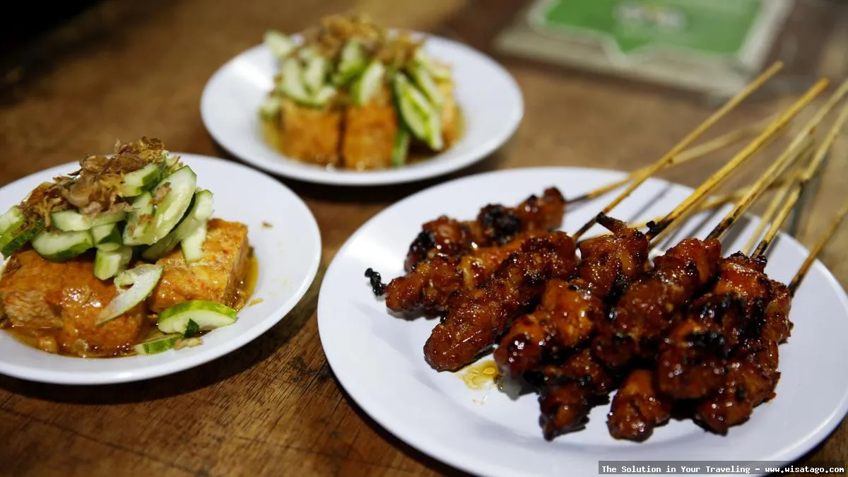 Sate Ratu Jogja, hidangan lezat.