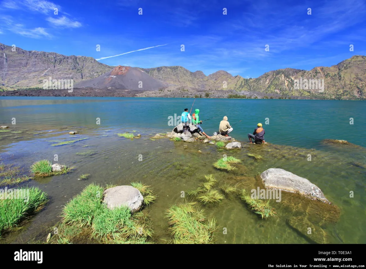 Segara Anak, danau kawah Rinjani