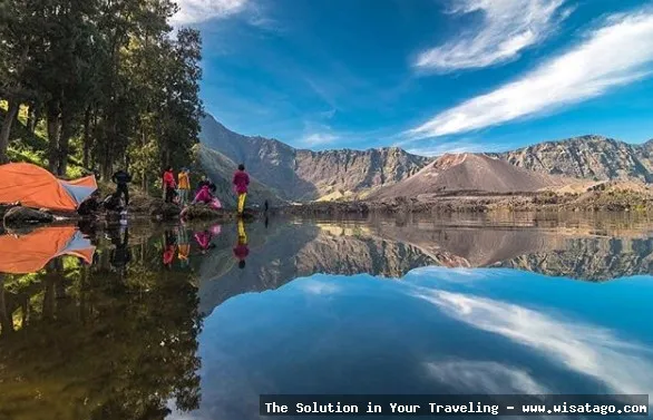 Segara Anak: keindahan danau kawah