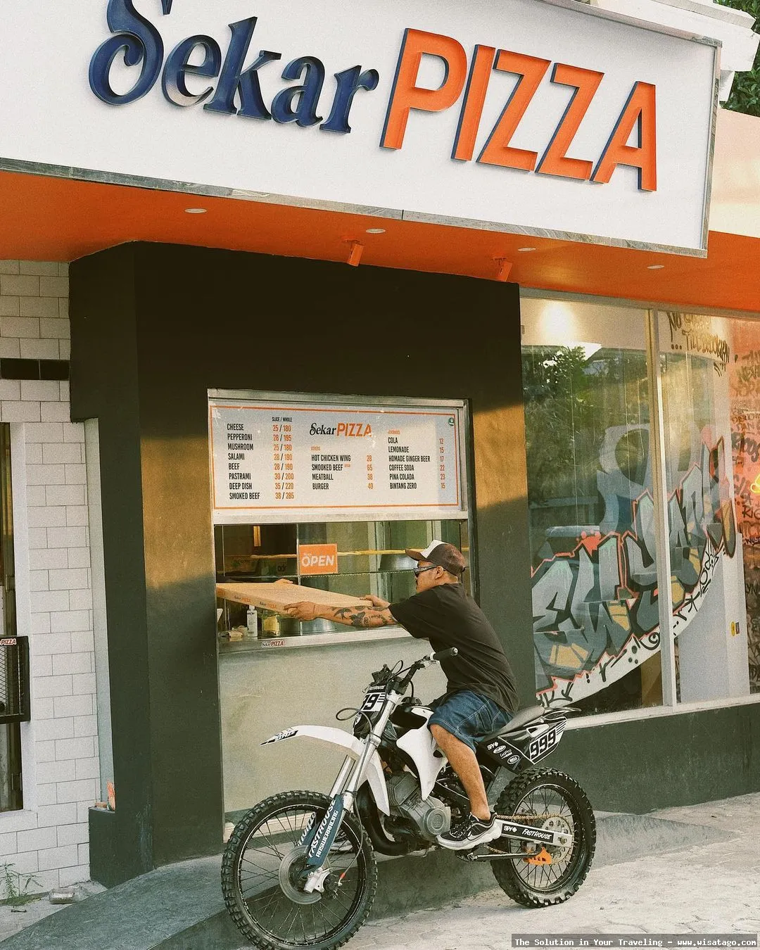 Sekar Pizza Jogja, pizza lezat.