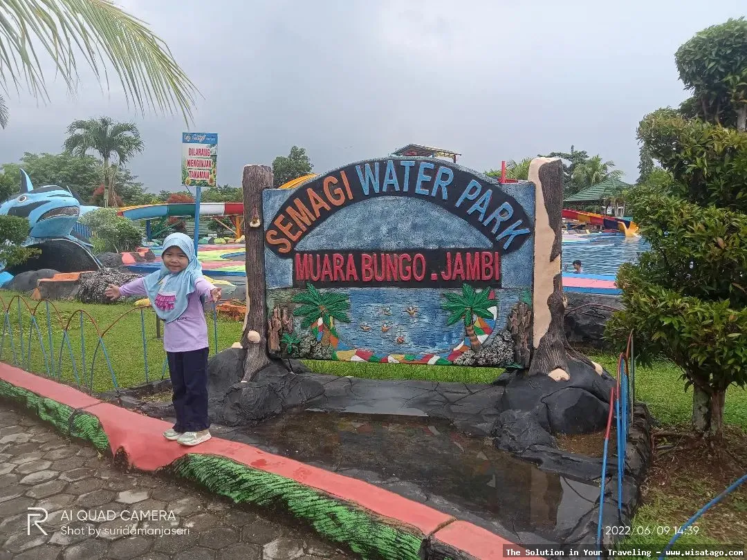 Semagi Waterpark, wahana air seru