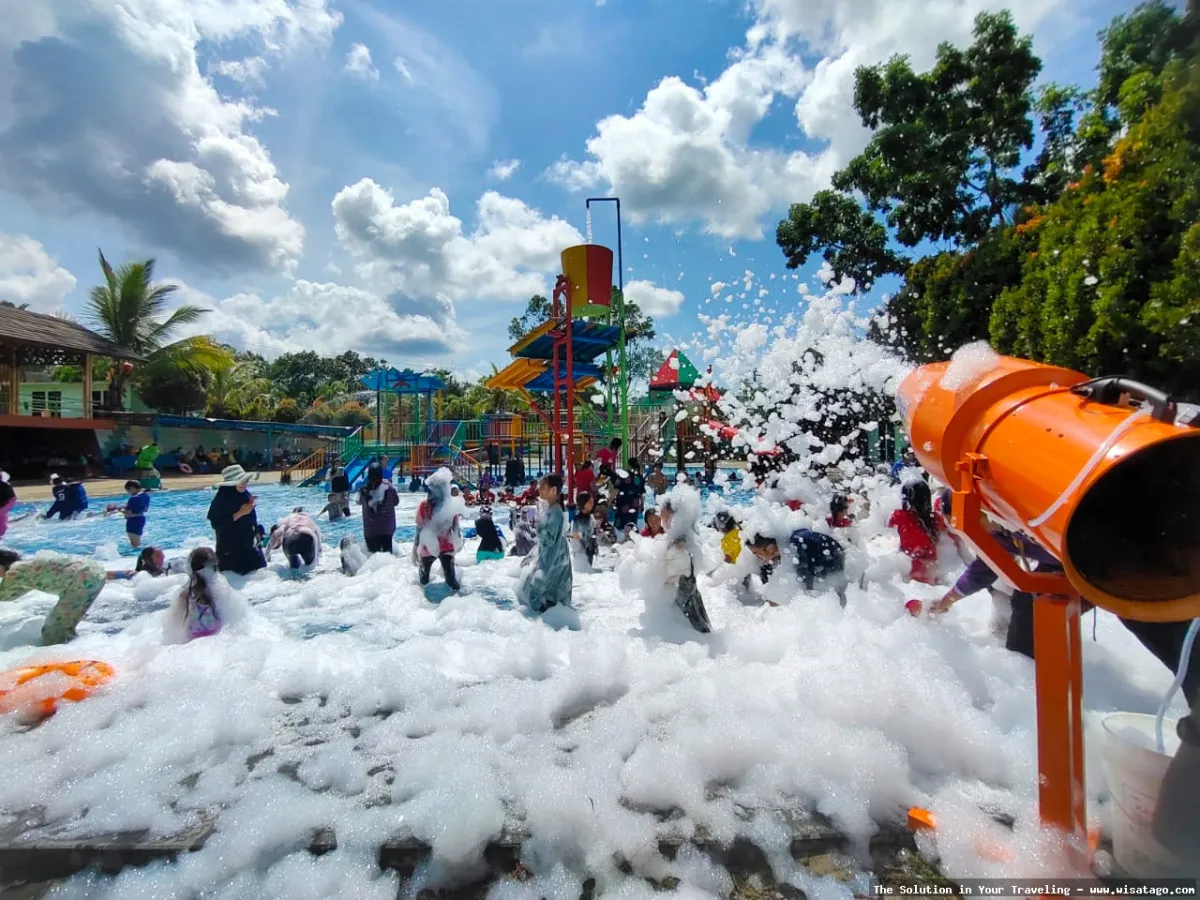 Semagi Waterpark, wahana air seru.