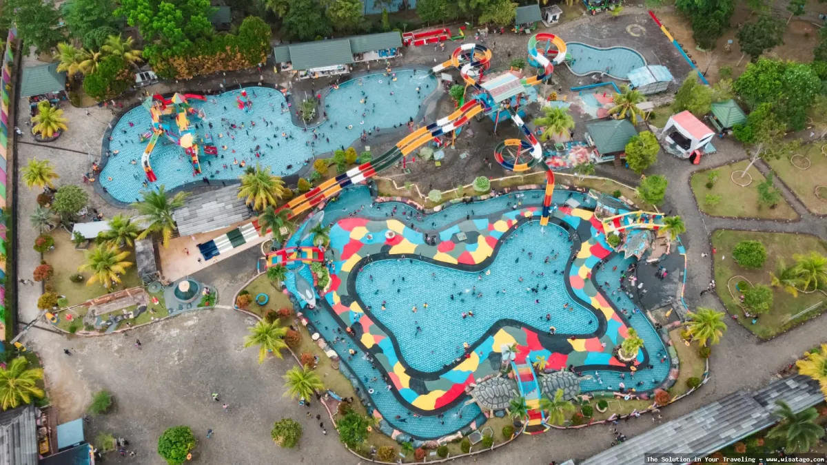 Semagi Waterpark, wahana air seru.