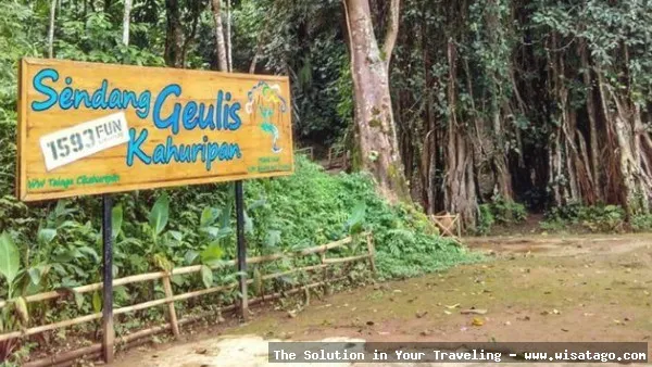 Sendang Geulis Kahuripan, air jernih menyegarkan