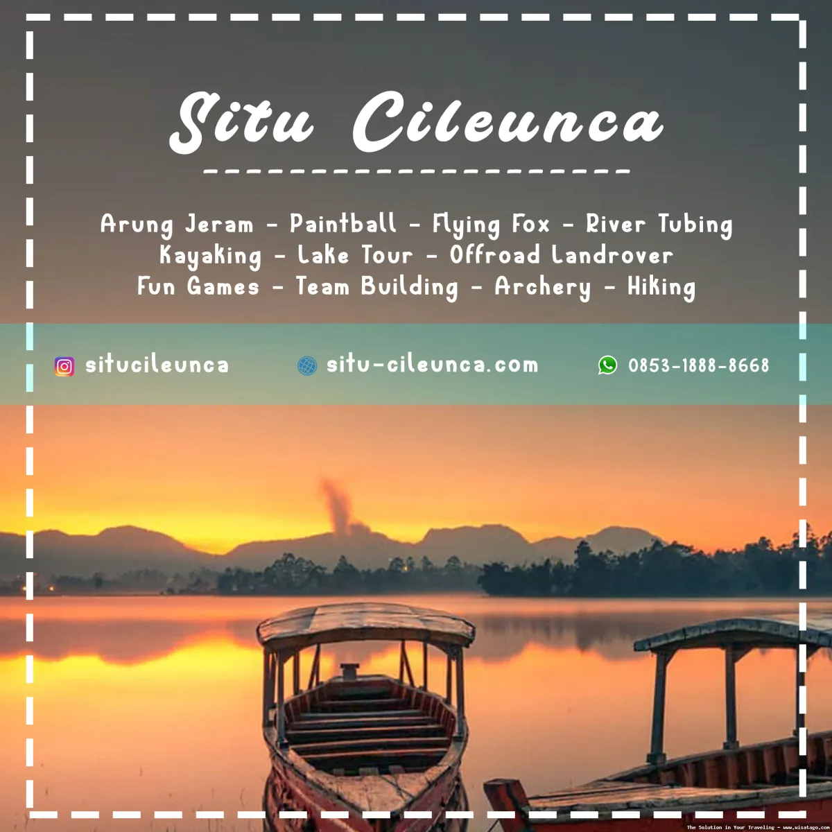 Situ Cileunca: danau indah Pangalengan