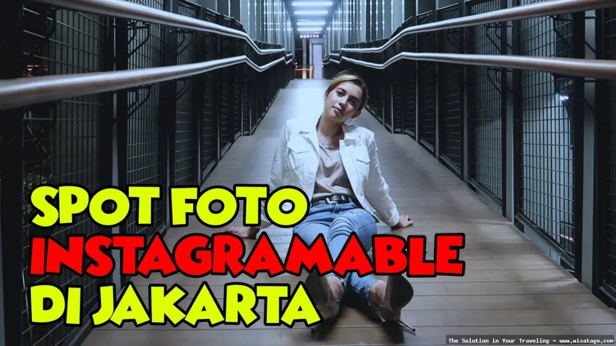 Spot foto menarik di lokasi wisata