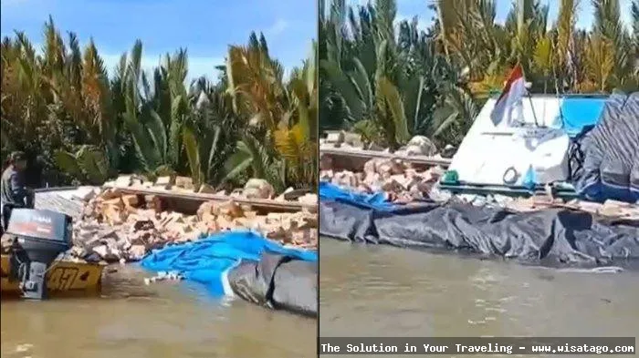 Sungai Tibi Jalur Tarakan yang asri