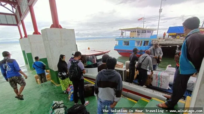 Sungai Tibi Jalur Tarakan yang indah