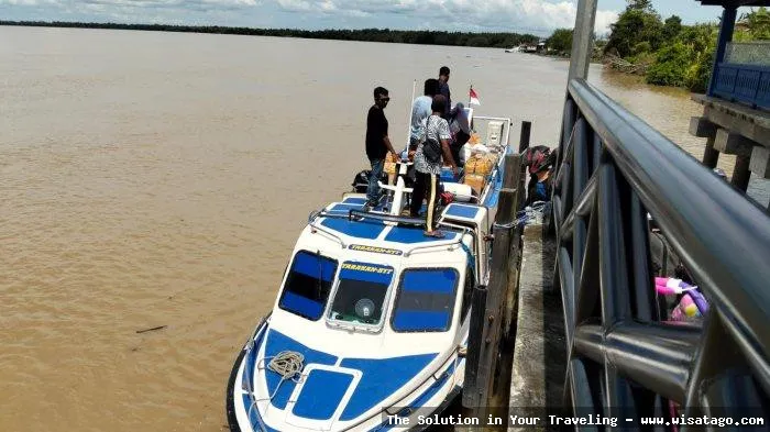 Sungai Tibi Jalur Tarakan yang indah