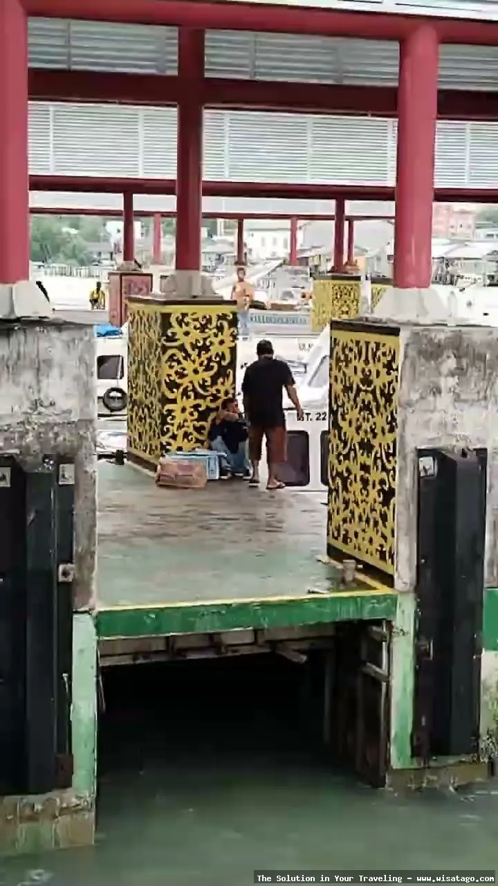 Sungai Tibi Jalur Tarakan yang indah