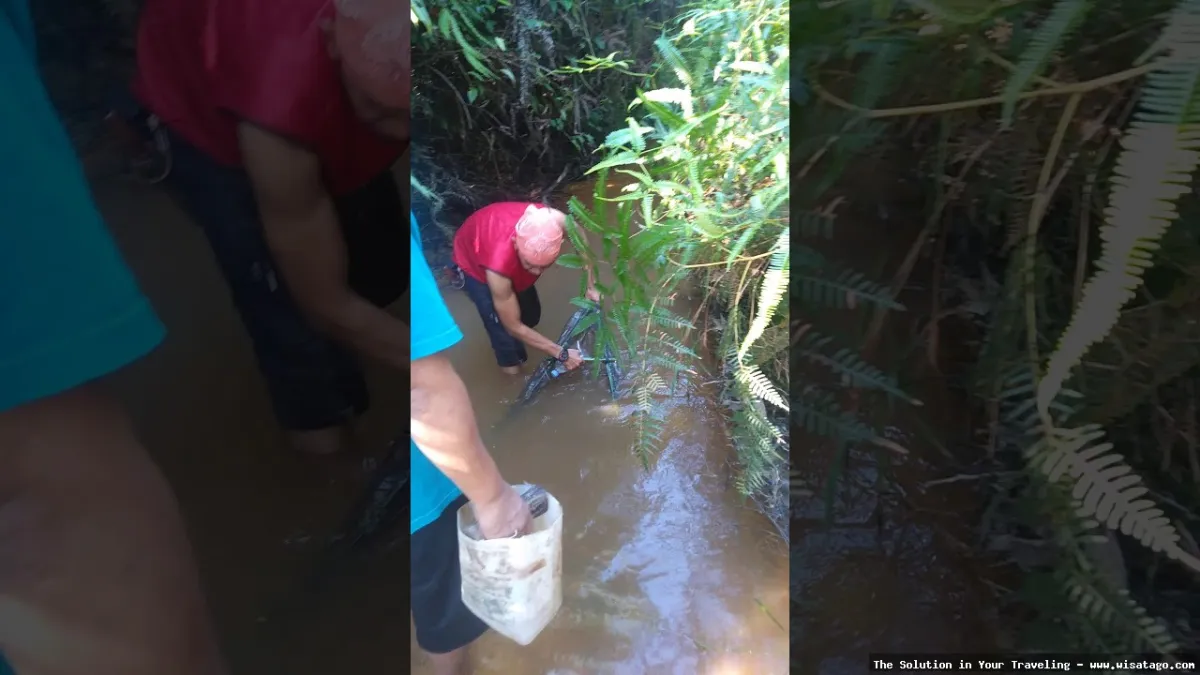 Sungai Tibi Jalur Tarakan yang asri