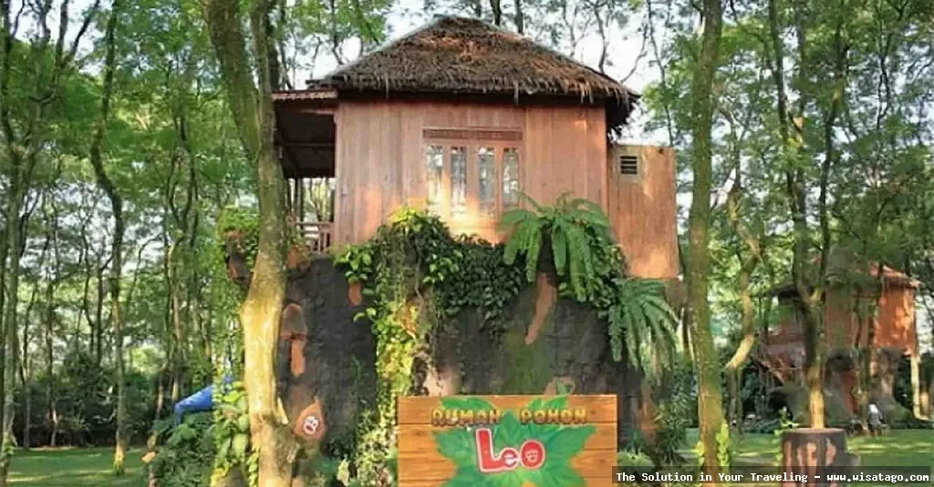 Taman Buah Mekarsari yang asri hijau