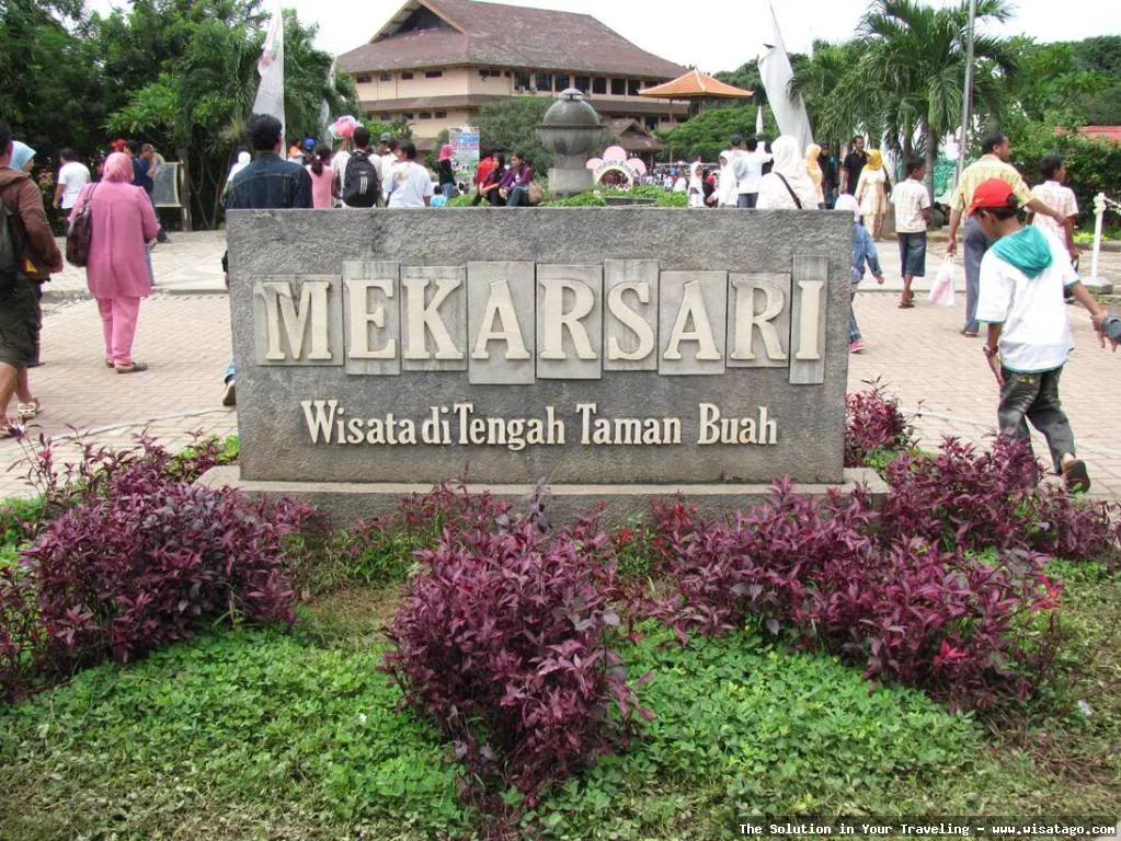 Taman Buah Mekarsari yang asri indah