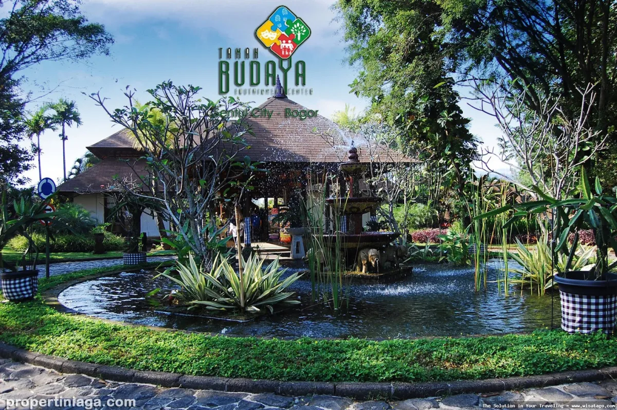 Taman Budaya Sentul City yang asri