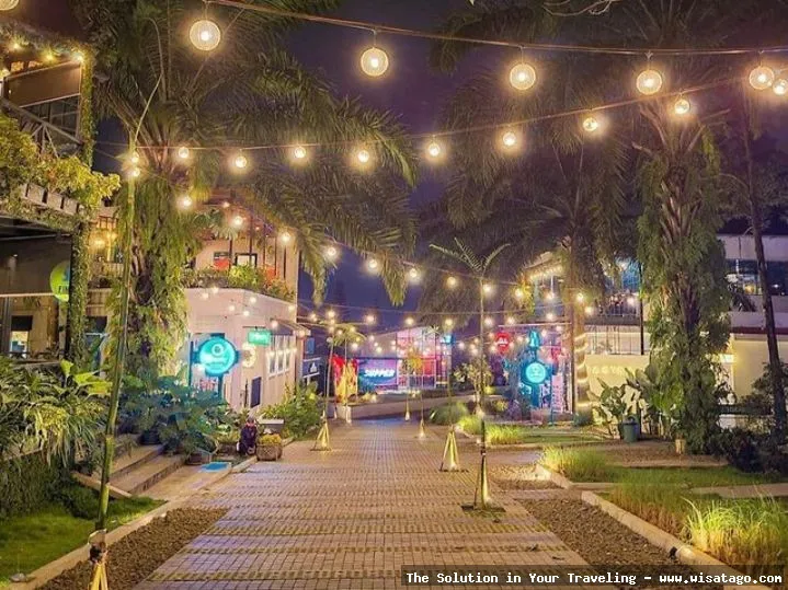 Taman Budaya Sentul City yang asri