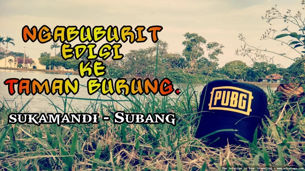 Taman Burung Sukamandi yang menawan.