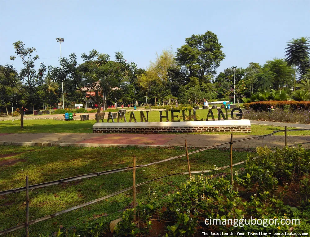 Taman Heulang, ruang terbuka hijau.